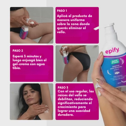 Epify, Depilación Rápida, Indolora y Duradera